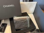 Kitlife Chanel 26S Silver 2.55 Reissue Crumpled Calfskin Leather Bag 20cm - 2