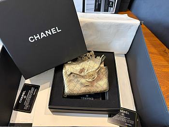 Kitlife Chanel 26S Gold 2.55 Reissue Crumpled Calfskin Leather Bag 20cm 