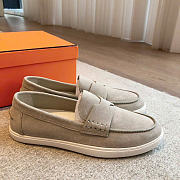 Kitlife Hermes Men Job Loafer Light Taupe - 2