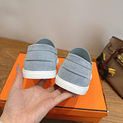 Kitlife Hermes Men Job Loafer Light Blue Gray  - 4