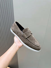 Kitlife Hermes Men Job Loafer Dark Gray - 2