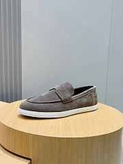 Kitlife Hermes Men Job Loafer Dark Gray - 5