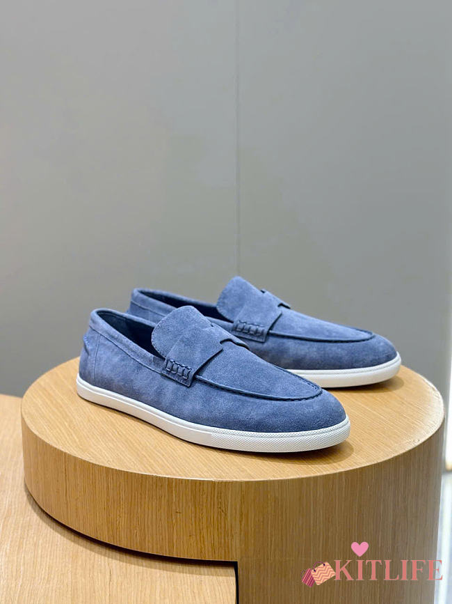 Kitlife Hermes Men Job Loafer Light Blue - 1