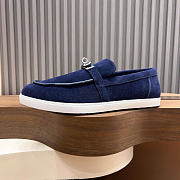 Kitlife Hermes Men Mind Loafers Dark Blue  - 4