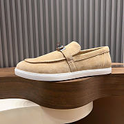 Kitlife Hermes Men Mind Loafers Beige - 4