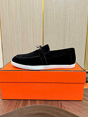 Kitlife Hermes Men Mind Loafers Black - 2