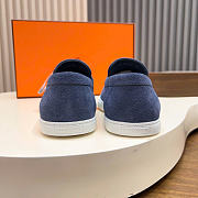 Kitlife Hermes Men Mind Loafers Light Blue - 6