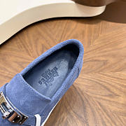 Kitlife Hermes Men Mind Loafers Light Blue - 5