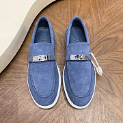 Kitlife Hermes Men Mind Loafers Light Blue - 3