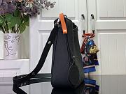 Kitlife Louis Vuitton All Around MM Bag Black M14618 25x8x28cm - 4