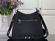 Kitlife Louis Vuitton All Around MM Bag Black M14618 25x8x28cm - 5