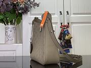 Kitlife Louis Vuitton All Around MM Bag Gray M14617 25x8x28cm - 4