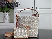 Kitlife Louis Vuitton ALL IN BB Bag Beige M2A377 16x18x12cm - 1