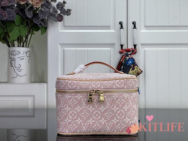 Kitlife Louis Vuitton Nice Mini Bag Pink M29667 20x13.5x12cm - 1
