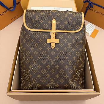 Kitlife Louis Vuitton Flaneur Backpack Brown M29295 30x39x13.5cm