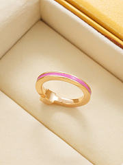 Kitlife Fendi Ring Pink & Gold - 4
