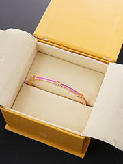 Kitlife Fendi Bracelet Pink & Gold - 4