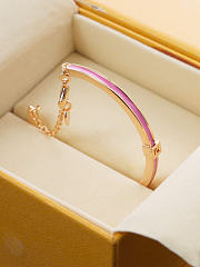 Kitlife Fendi Bracelet Pink & Gold - 3