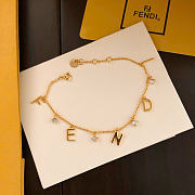 Kitlife Fendi Bracelet With Lettering - 1