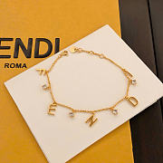 Kitlife Fendi Bracelet With Lettering - 4
