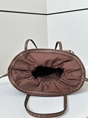 Kitlife Fendi Borsa Tote Roll Piccola In Brown Rafia Bag 8659s 23x15x19cm - 6
