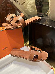 Kitlife Hermes Oran Sandal Brown - 5