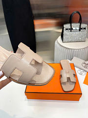 Kitlife Hermes Oran Sandal Beige Nomade - 6