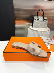 Kitlife Hermes Oran Sandal Beige Nomade - 5