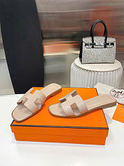 Kitlife Hermes Oran Sandal Beige Nomade - 4