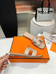 Kitlife Hermes Oran Sandal Beige Nomade - 3