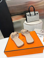 Kitlife Hermes Oran Sandal Beige Nomade - 2