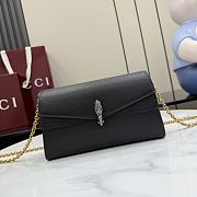 Kitlife Gucci Dionysus Small Shoulder Bag Black Soft Leather 876531 21x12x6cm  - 1