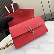Kitlife Gucci Dionysus Small Shoulder Bag Red Soft Leather 876531 21x12x6cm  - 5