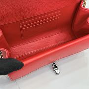 Kitlife Gucci Dionysus Small Shoulder Bag Red Soft Leather 876531 21x12x6cm  - 2