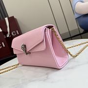 Kitlife Gucci Dionysus Small Shoulder Bag Pink Soft Leather 876531 21x12x6cm  - 2