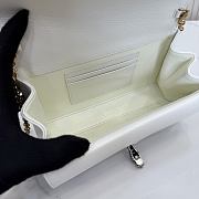 Kitlife Gucci Dionysus Small Shoulder Bag White Soft Leather 876531 21x12x6cm - 6