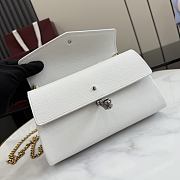 Kitlife Gucci Dionysus Small Shoulder Bag White Soft Leather 876531 21x12x6cm - 2
