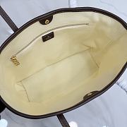 Kitlife Gucci Tribeca Small Tote Bag Natural Washed Canvas A0034E 25x19x11.5cm - 2