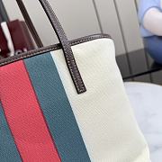 Kitlife Gucci Tribeca Small Tote Bag Natural Washed Canvas A0034E 25x19x11.5cm - 6