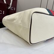 Kitlife Gucci Tribeca Large Tote Bag With Charm Natural Washed Canvas A0034D 38x29.5x13cm - 6