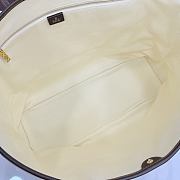 Kitlife Gucci Tribeca Large Tote Bag With Charm Natural Washed Canvas A0034D 38x29.5x13cm - 5