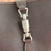 Kitlife Gucci Jackie 1961 Large Crossbody Bag Dark Brown Leather 863279 40x29x5cm - 5