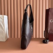 Kitlife Gucci Jackie 1961 Large Crossbody Bag Dark Brown Leather 863279 40x29x5cm - 3