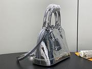 Kitlife Louis Vuitton Alma BB Bag Silver Mirror Patent Leather M26335 17.5x11.5x23.5 - 6