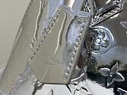 Kitlife Louis Vuitton Alma BB Bag Silver Mirror Patent Leather M26335 17.5x11.5x23.5 - 3