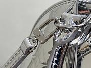 Kitlife Louis Vuitton Alma BB Bag Silver Mirror Patent Leather M26335 17.5x11.5x23.5 - 2