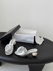 Kitlife Chanel 26 Pearl Mary Jane Slippers White - 6