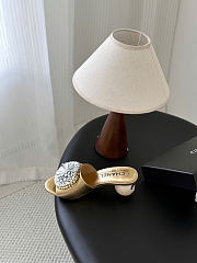 Kitlife Chanel 26 Pearl Mary Jane Slippers Gold - 3