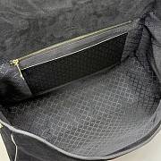 Kitife Gucci Paparazzo Large Top Handle Bag Black Suede ‎875019 37x29x13cm  - 6
