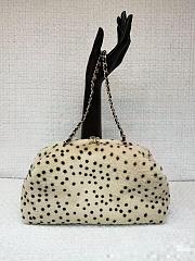 Kitlife Chanel Clutch With Chain Beige & Black Sheepskin AP5251 27x7.5x12cm - 3